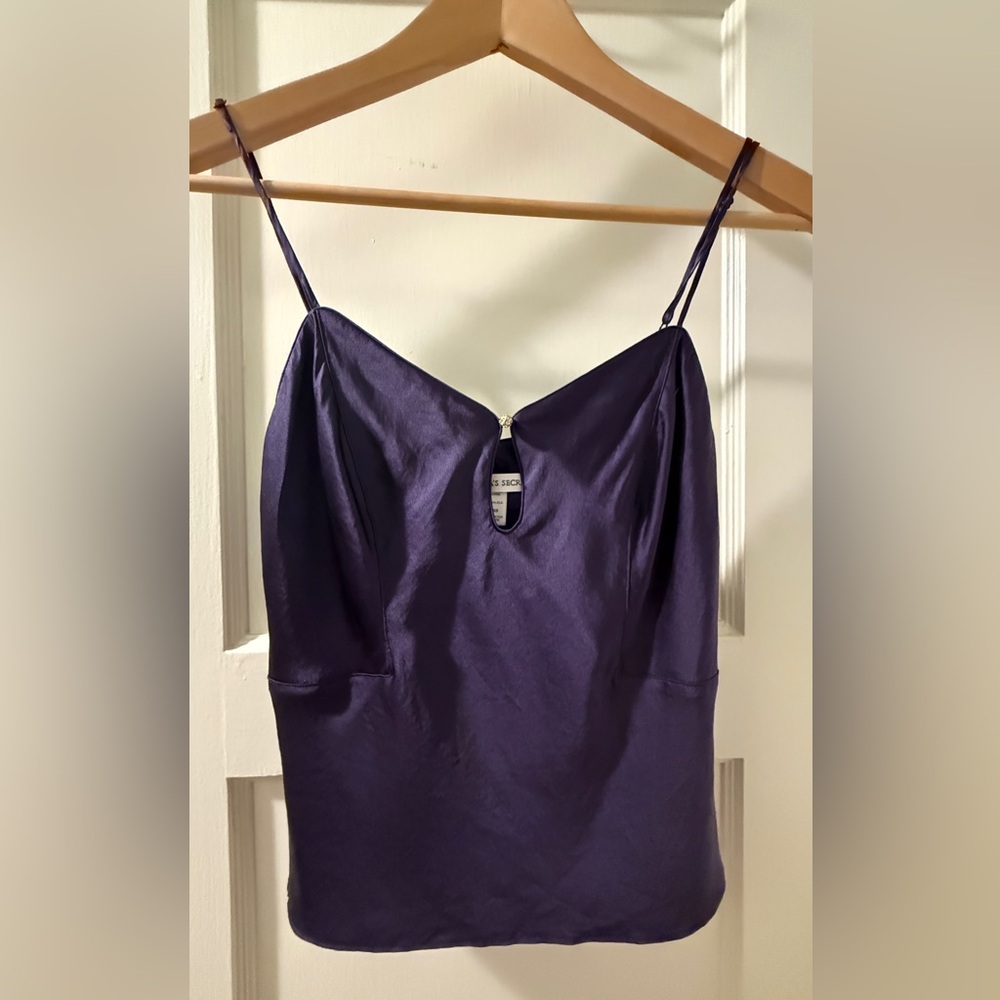 Vintage 1998 Victoria’s Secret Luxurious 100% Silk Camisole in Deep Purple